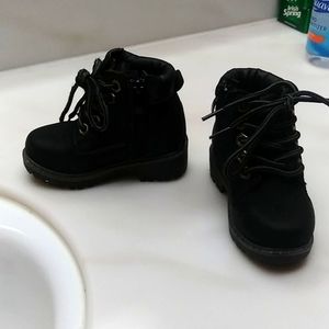 A pair of kids boots